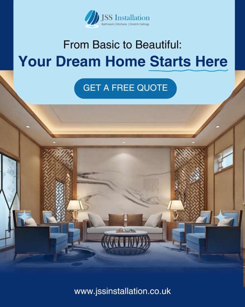 Luxury home property refurbishment interior design by JSS Installation